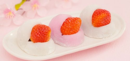 もち粉を使った大福のイメージ