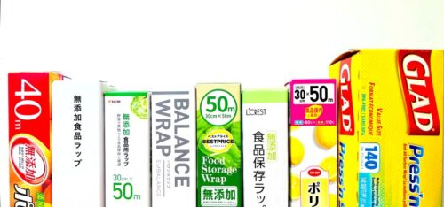 いろいろな無添加ラップ製品の画像