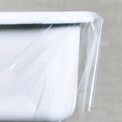 ホーローにラップ