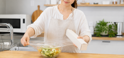 ラップを快適に使っているイメージ